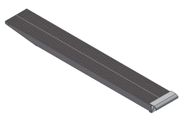 Oppkjøringskinner aluminium