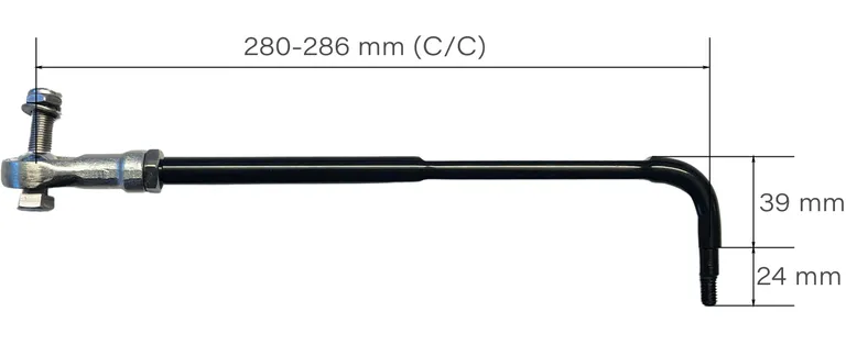 Ultraflex A74 styrearm for OMC