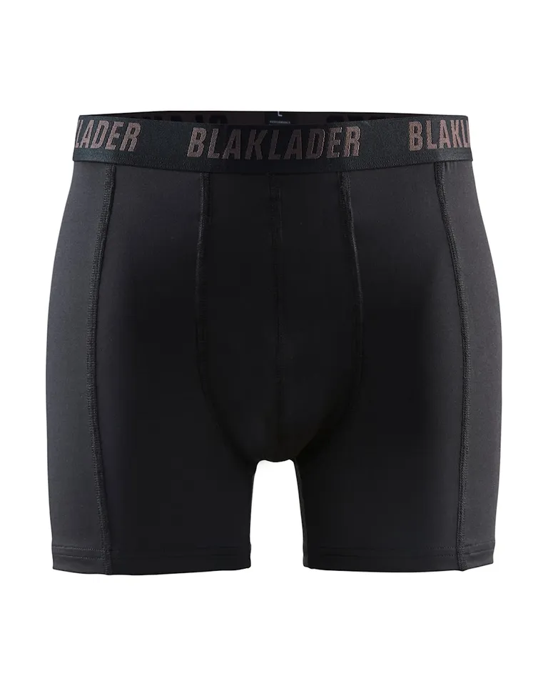 Boksershorts 2-Pakk Svart/Mørk Grå