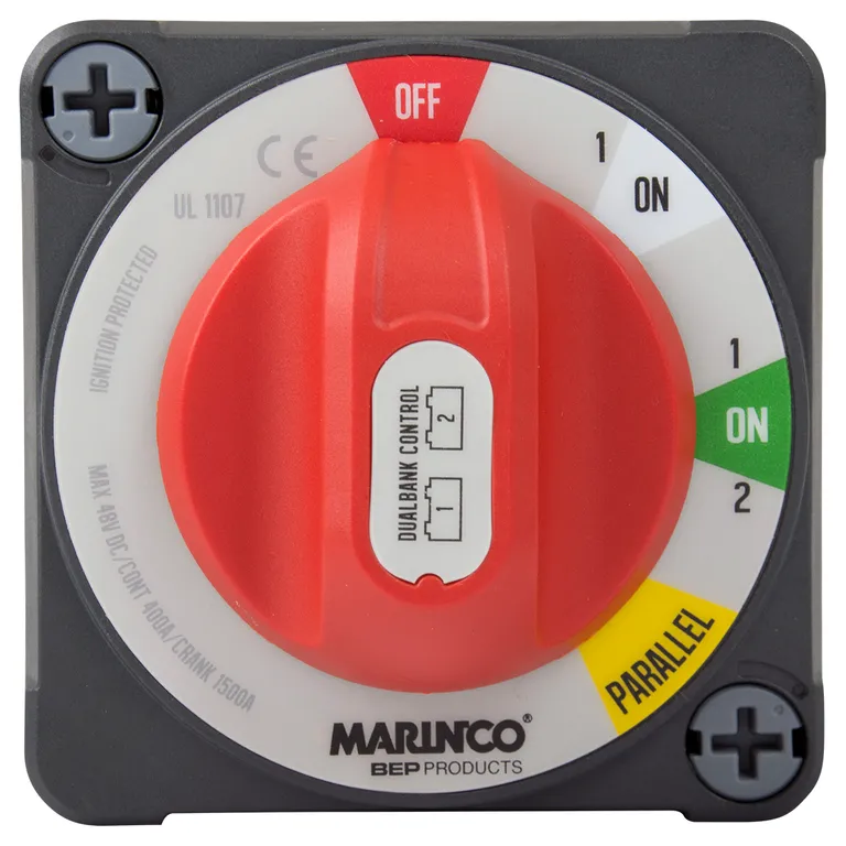 BEP Batterivelger Pro Installer Dual bank