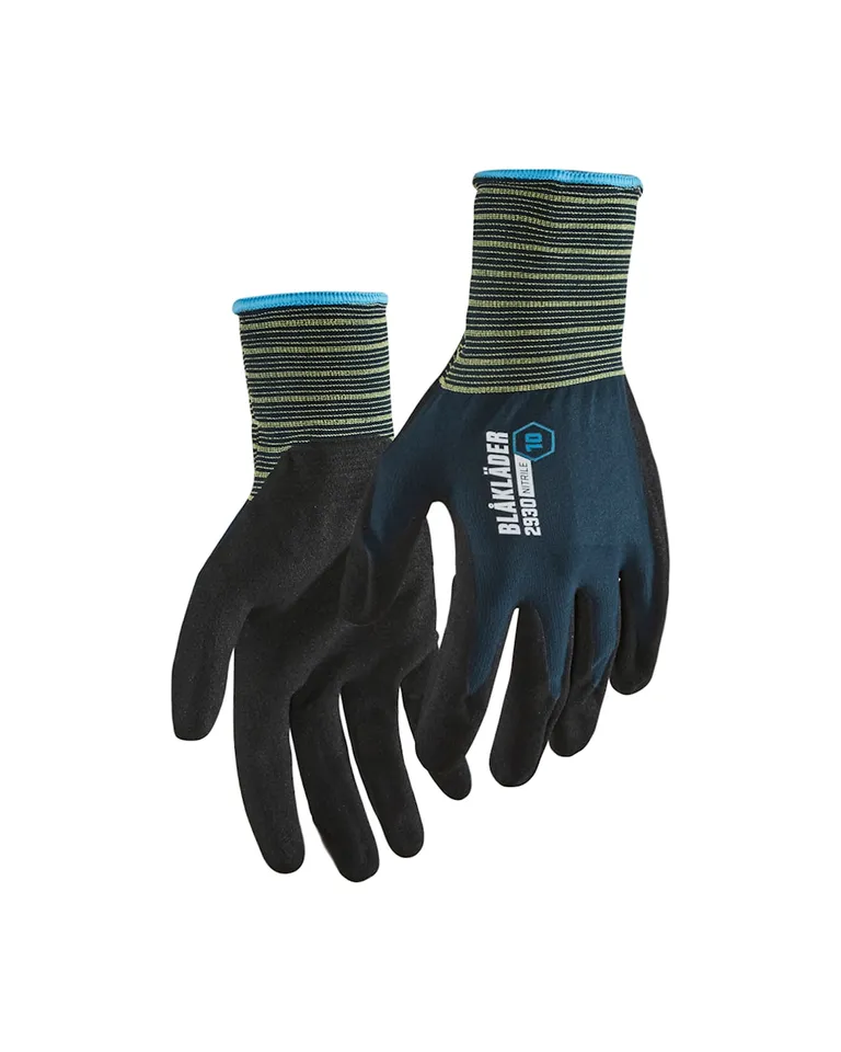 Hanske, All-round, Nitrildyppet Marineblå