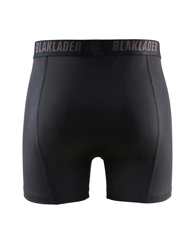 Boksershorts 2-Pakk Svart/Mørk Grå