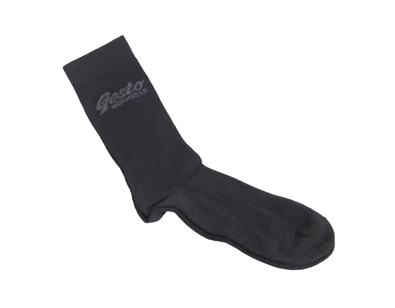 1103 Light Wool Sock, Svart