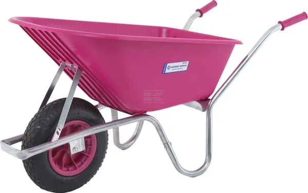 Trillebår Plast Rosa