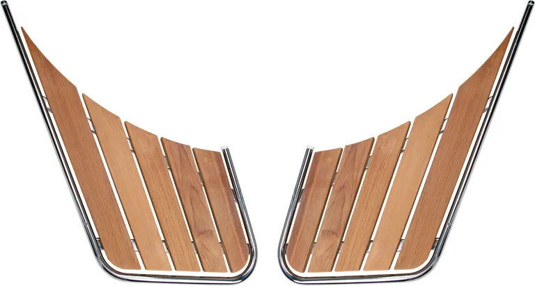 Badeplattform 316 L todelt