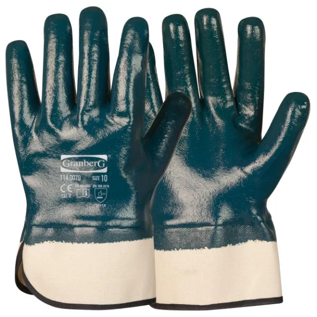 Hanske, All-round, Nitrilgummi m/mansjett