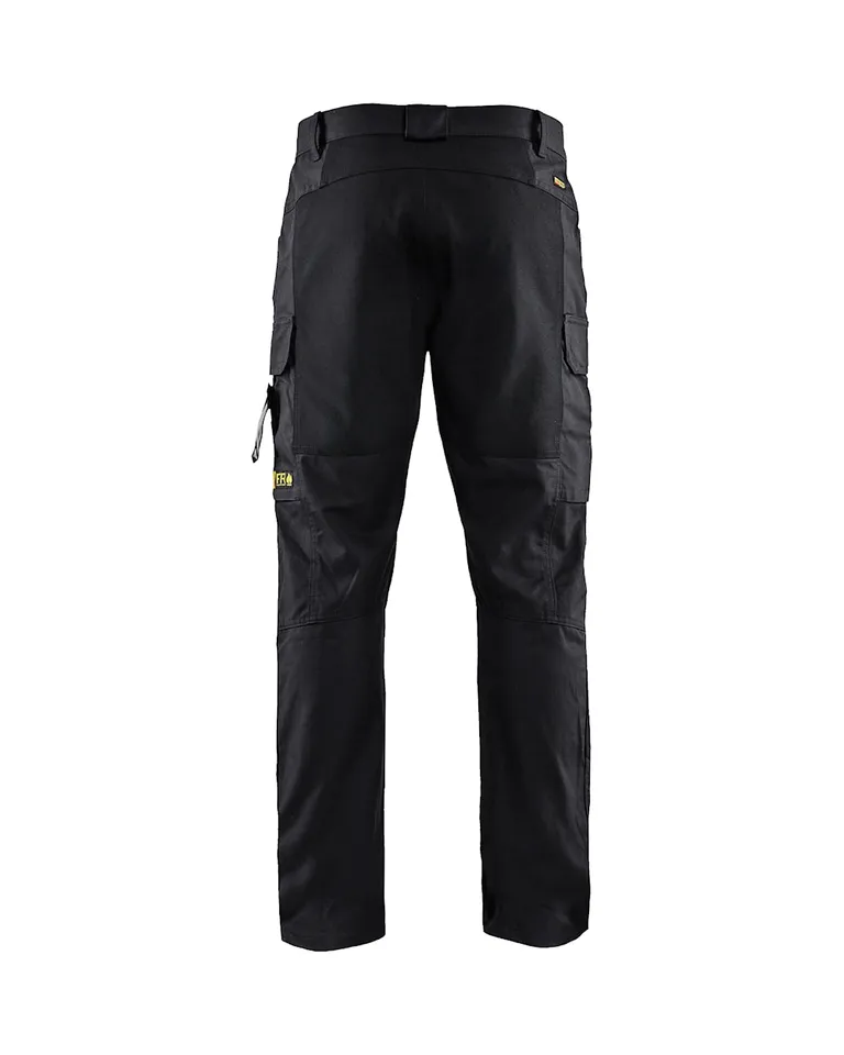 Flammehemmendebukse Inherent Svart med Stretch