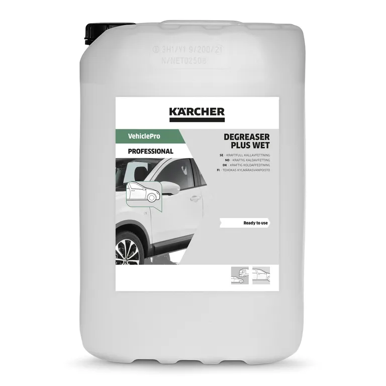 Avfetting Karcher 25ltr.