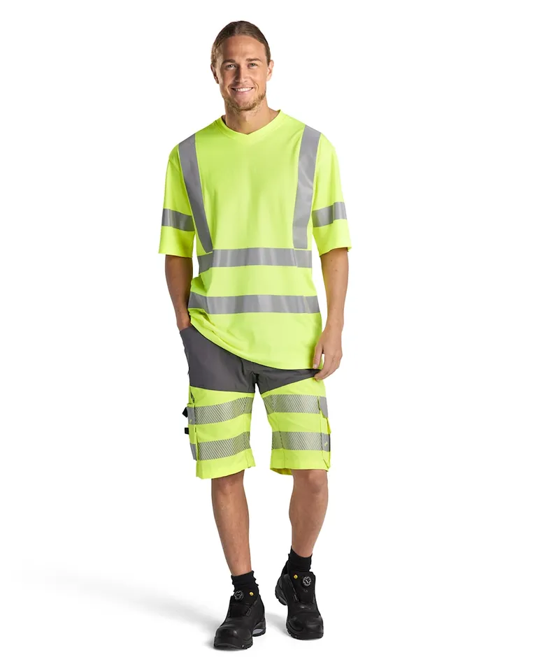 T-Skjorte Hi-Vis Gul