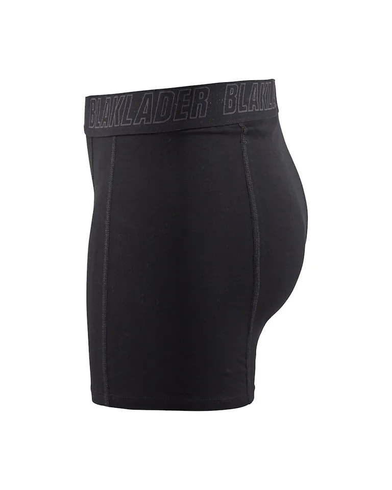 Boksershorts 2-Pakk Svart/Mørk Grå