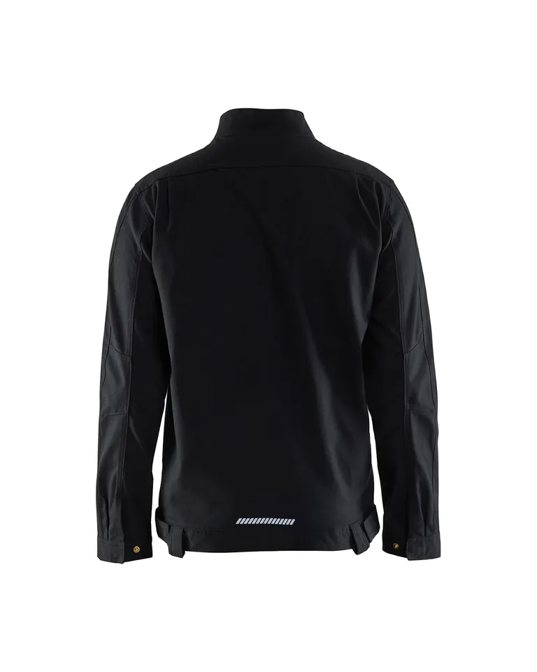 Industrijakke Stretch Svart