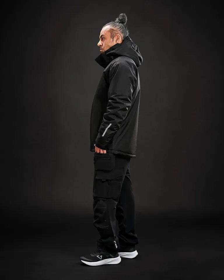 Vinterjakke Isolate Svart