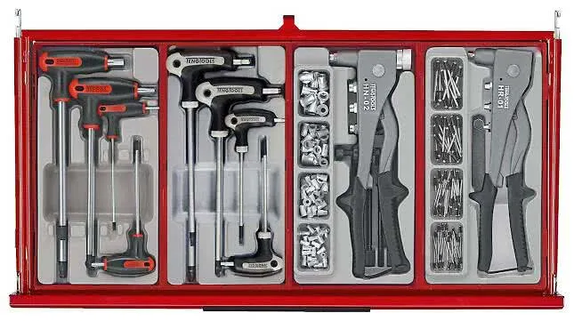 Verktøyvogn 1033 deler, TengTools