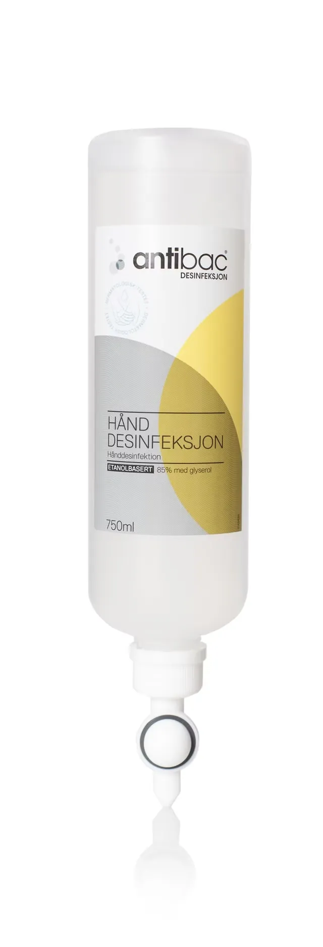 AntiBac hånddesinfeksjon 85% 750 ml