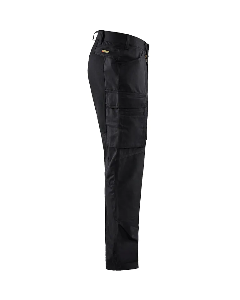Flammehemmendebukse Inherent Svart med Stretch