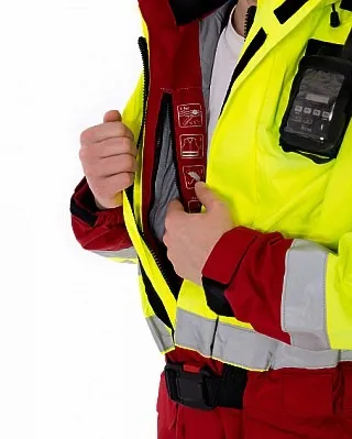 Ki-Suit Red T 165CE med Lifejacket