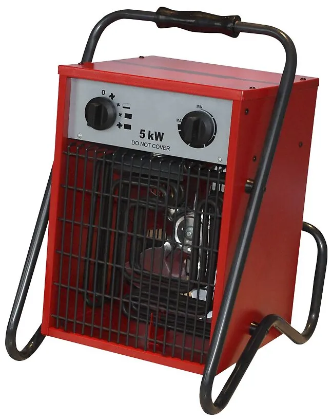Byggtørke 400V 3FAS, 5 Kw