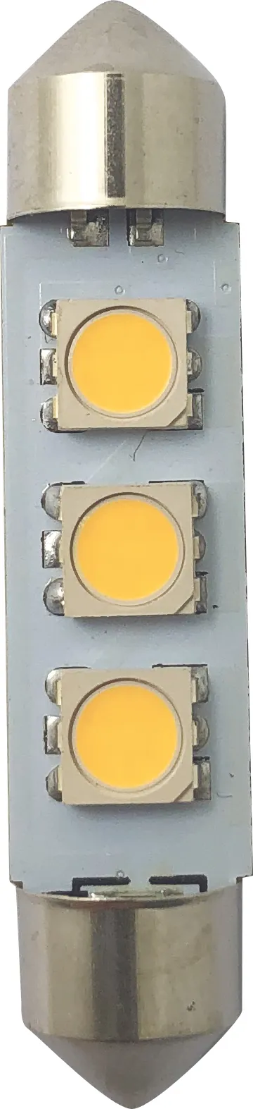 1852 LED pære festoon 120° varmhvit 2-pk