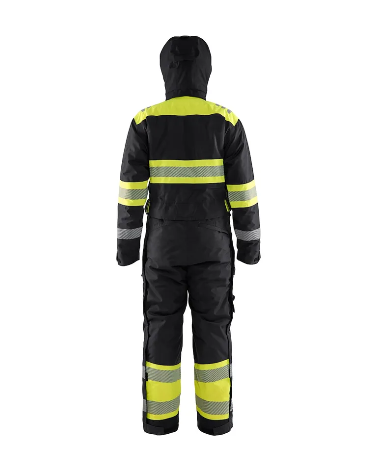 Vinterkjeledress Varsel Svart/Gul