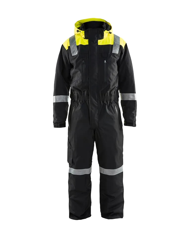 Vinterkjeledress Svart/Gul