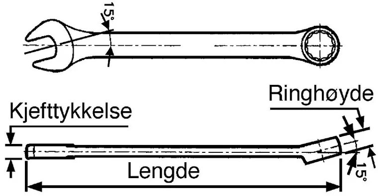 Kombinasjønsnøkkel Lang TengTools
