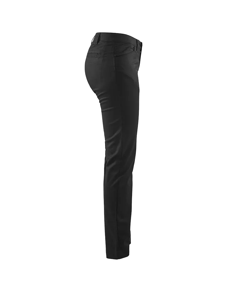 Dame Chino`s 2-veisstretch svart