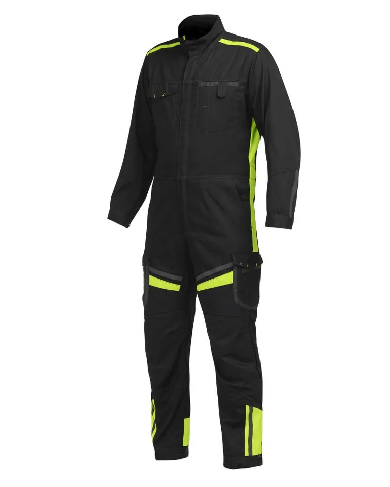 Skalldress, EVP Coverall, Svart/Gul