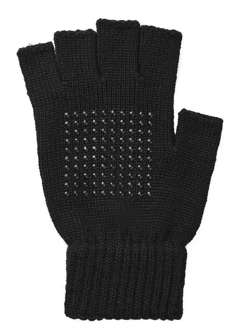 Fingerless Gloves - Fingerhansker, Svart.