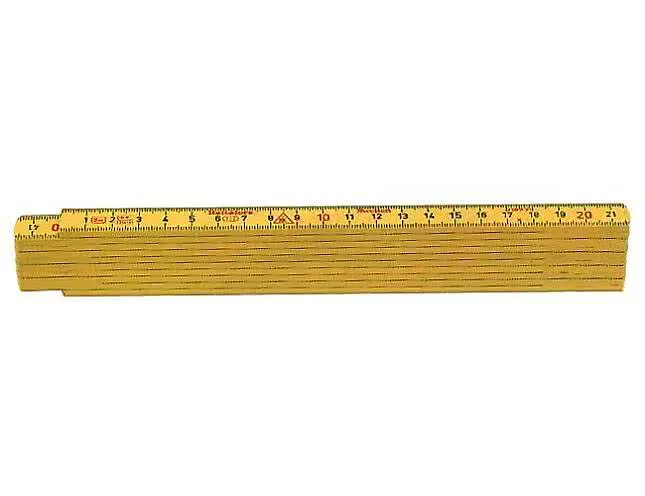 Meterstokk GLF G59-1-6MM, 1 mtr. Hultafors