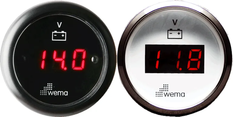 Wema Voltmeter Digital 8-24V