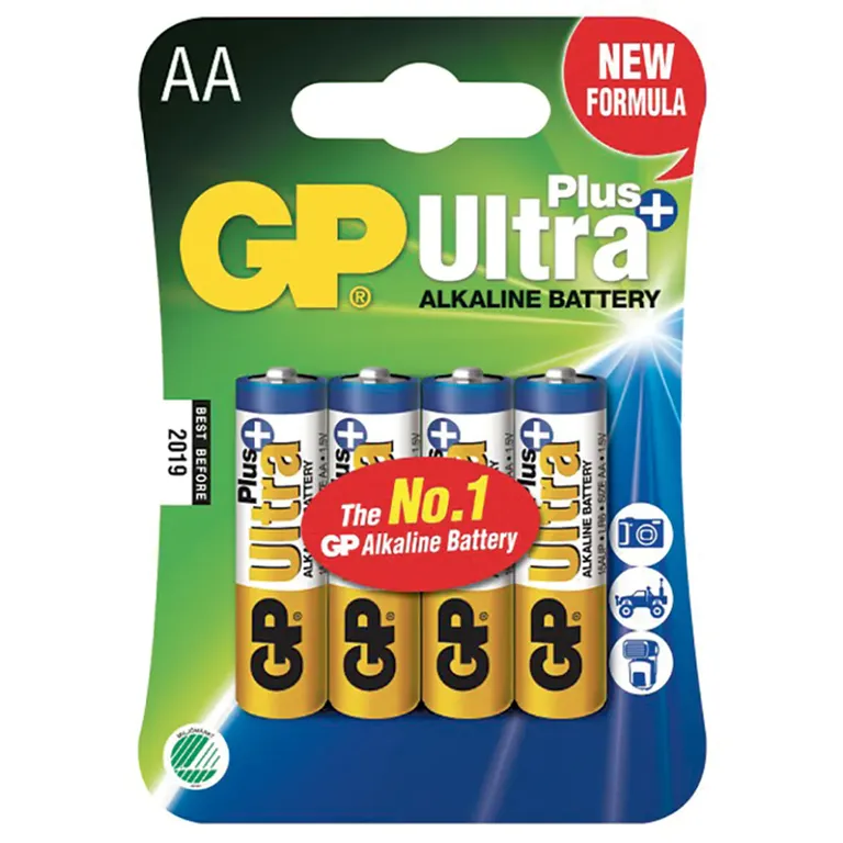 Batteri LR6 Alkalisk 4-PK AA