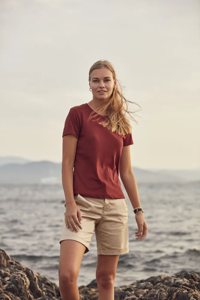 Basic Clique T-Skjorte dame, Turkis