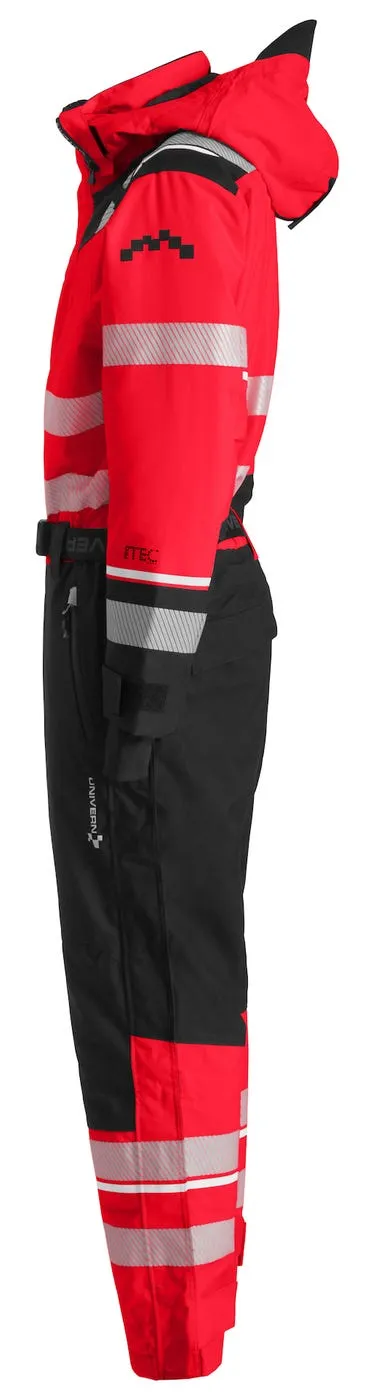 ProTec Vinterkjeledress kl. 3, Rød/Svart