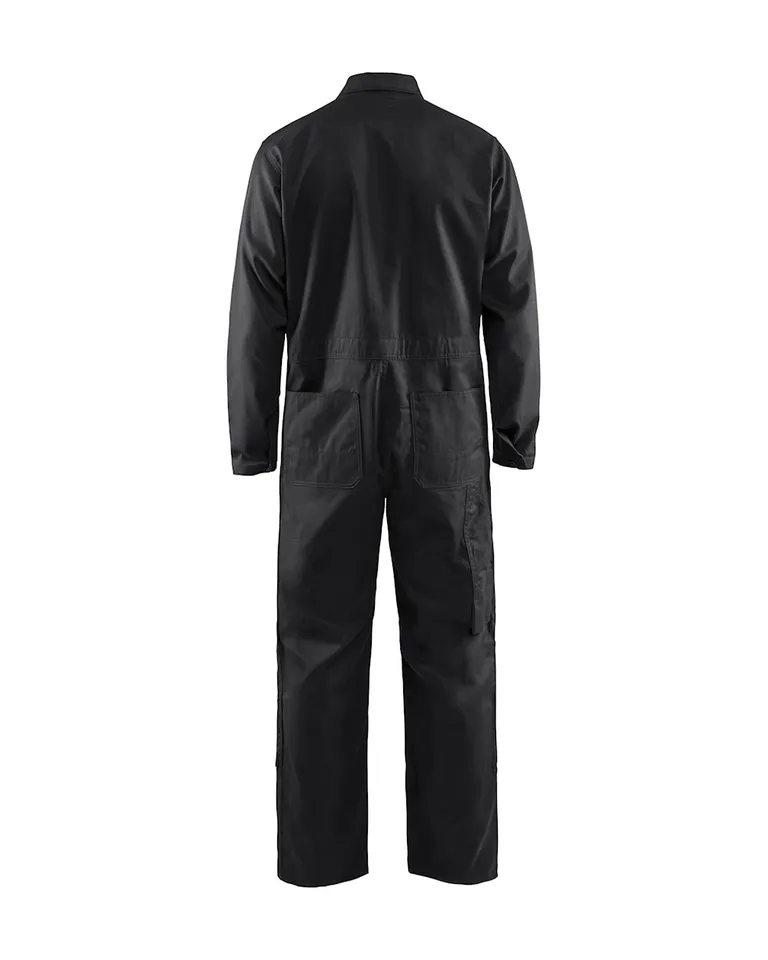 Kjeledress med kneputelommer Svart