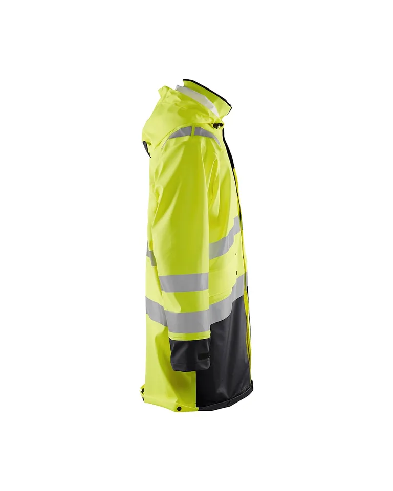 Regnjakke, heavy duty Extreme, Gul/Svart