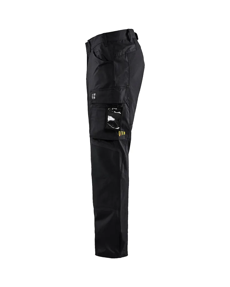 Flammehemmendebukse Inherent Svart med Stretch