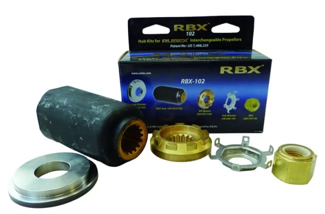 Rubex HUB KIT [D] til Evinrude/Johns/Suzuki 90-115Hk 15 spli 