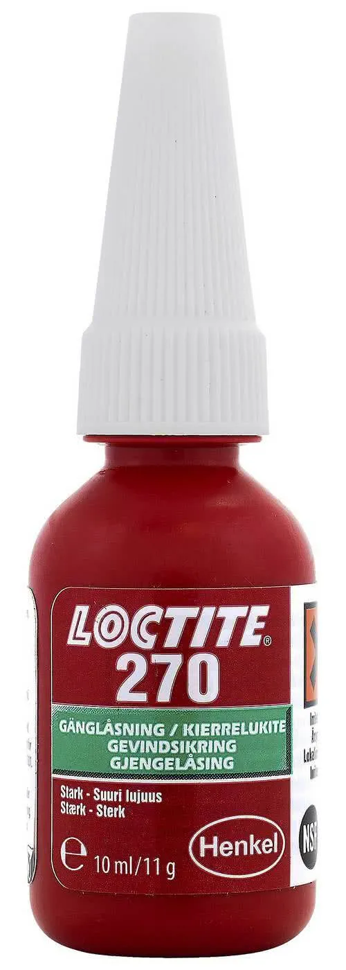 LOCTITE 270 10ml Sterk Gjenge