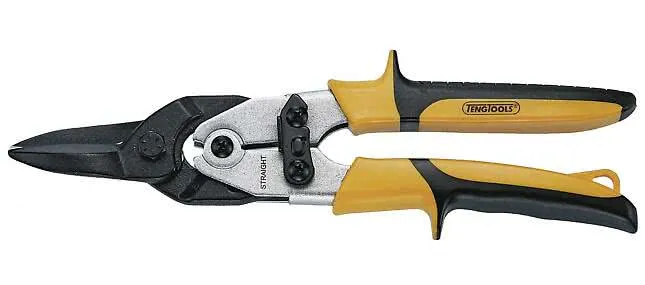Blikksaks Rett 490, Gul, TengTools