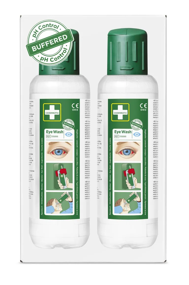 Øyedusjflasker 2stk. 500 ml 