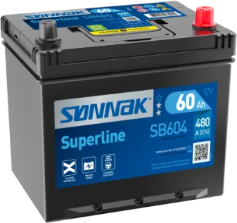 Batteri 12V 60 Ah Superline