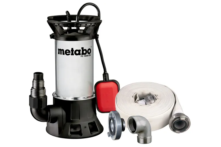 Lensepumpe Metabo PS 18000 med tilbehørspakke