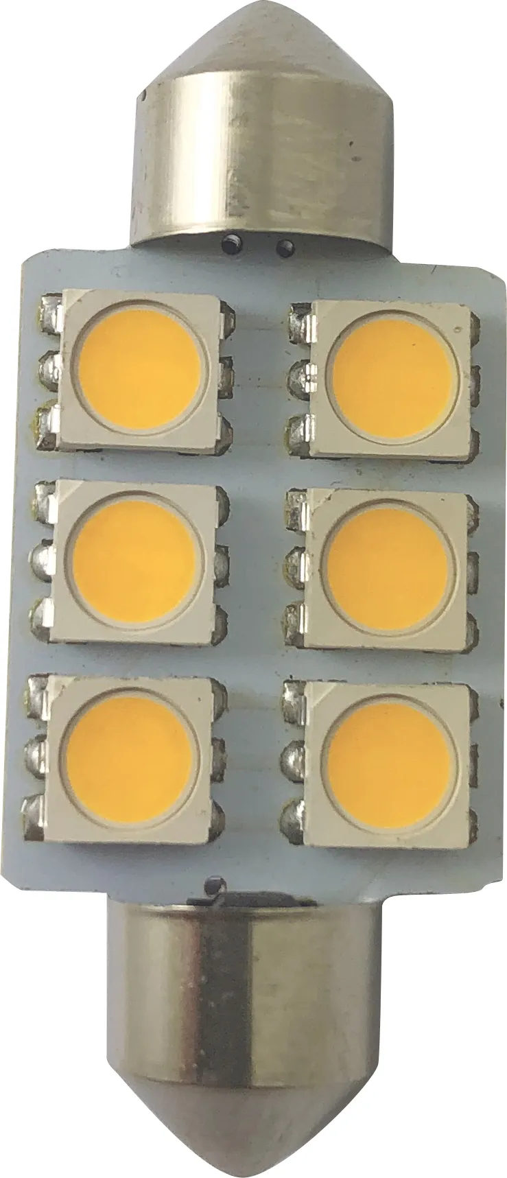 1852 LED pære festoon 120° varmhvit 2-pk