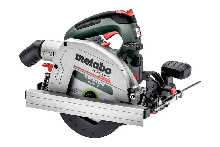 Metavo Håndsirkelsag Batteri KS 18 LTX 66 BL Solo med Metabox