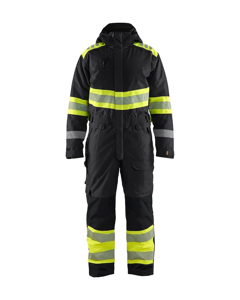 Vinterkjeledress Varsel Svart/Gul