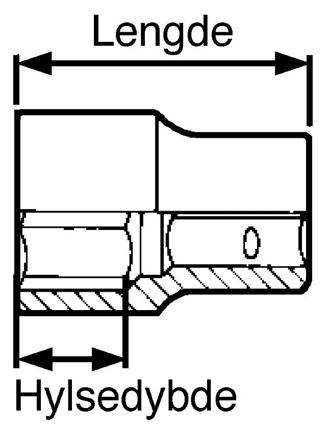 Pipe 1/2" 12-kant TengTools