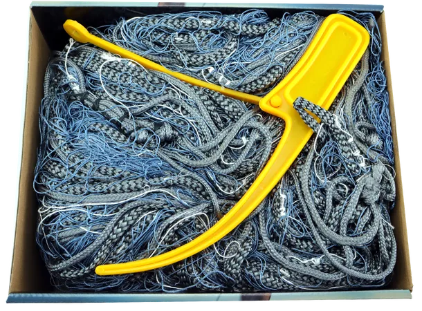 CAL Trollgarn, Nylon nr. 3, Blå - 27,5 x 25 meter - 63 mm