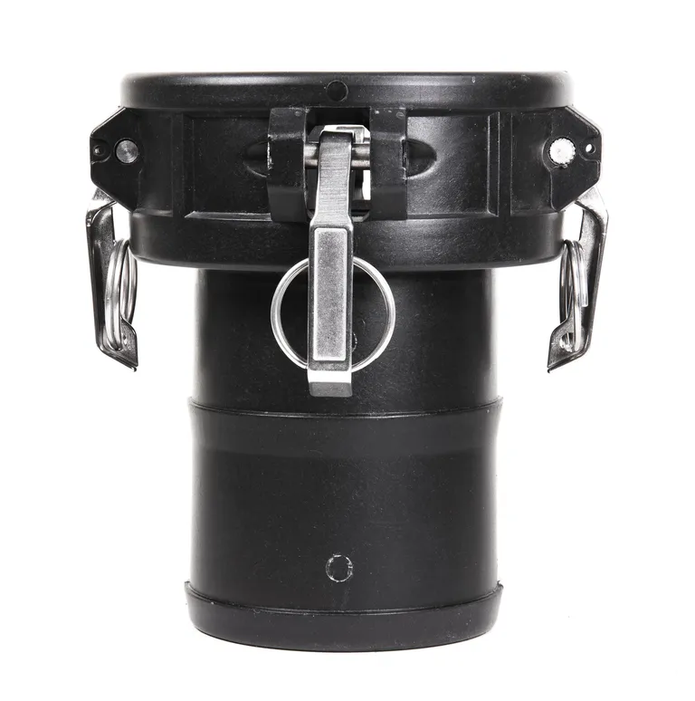 Cam-Lock, Polypropylen 2" Hunn m/slangestuss