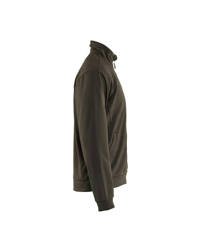 Sweatshirt m/glidelås