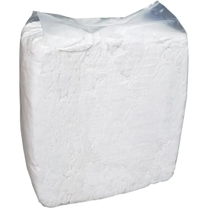 Tørkefiller hvit trikå 10 kg